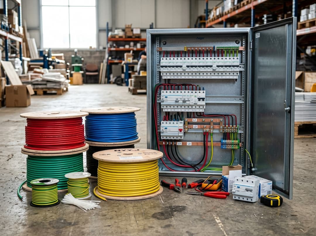 Industrial ISI Copper Cabling & MCB Panels